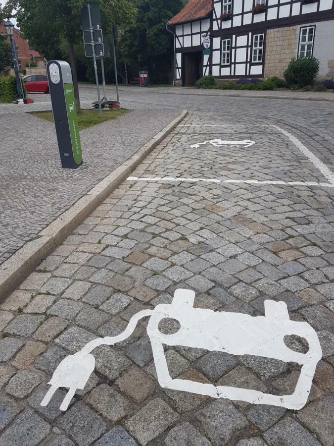 Apartment Am Pulverturm Quedlinburg Kültér fotó